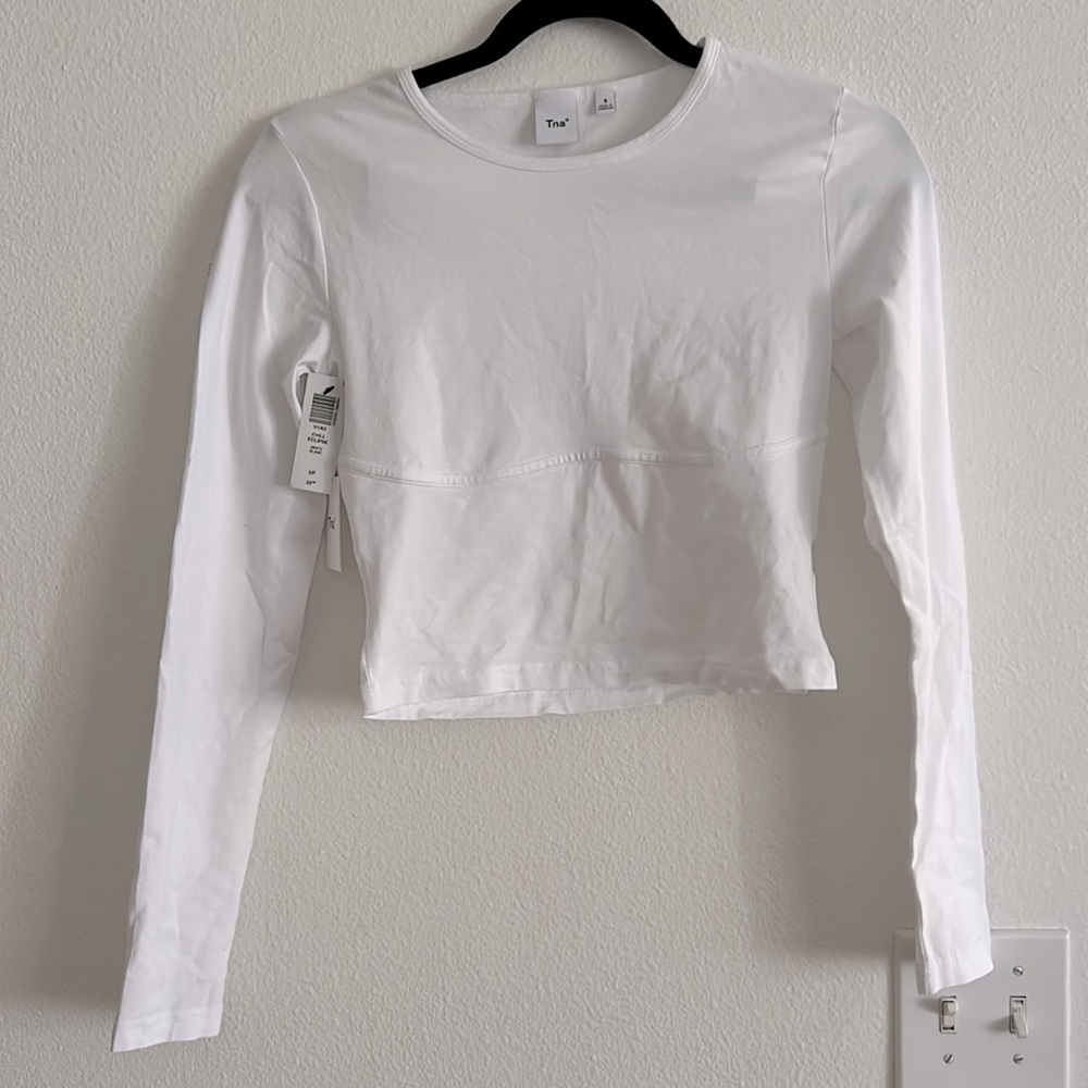 TNA Long sleeve cropped tshirt